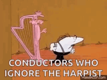 Harp Conductor GIF - Harp Conductor Music GIFs
