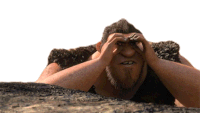 Searching Grug Sticker - Searching Grug The Croods Stickers