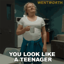 You Look Like A Teenager Liz Birdsworth GIF - You Look Like A Teenager Liz Birdsworth Wentworth GIFs
