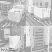 jeco nothing stacks up jeco plastic pallets printing pallets jeco plastic