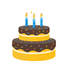 birthday cake joypixels happy birthday blow your cake celebration