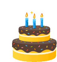 Birthday Cake Joypixels Sticker - Birthday Cake Joypixels Happy Birthday Stickers