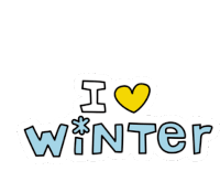 I Love Winter Winter Sticker - I Love Winter Winter Winter Is Coming Stickers
