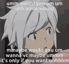 vc anime shy vc anime shy