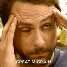 Headache Migraine GIF - Headache Migraine Stressed Out GIFs
