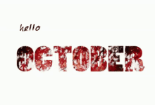 Hello October GIF - Hello October Octobre GIFs