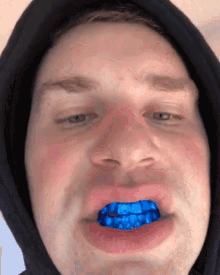 Blue Teeth Smile GIF - Blue Teeth Smile Cheese GIFs