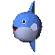 fish feesh spinning spin blue