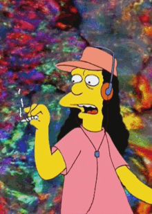 Otto Mann Simpsons GIF - Otto Mann Simpsons GIFs