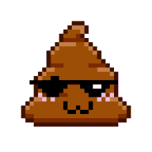 funny shit pixel pixelart poop