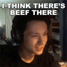 I Think Theres Beef There Zekken GIF - I Think Theres Beef There Zekken Theres Some Beef In There GIFs