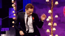 Dancing Tom Hiddleston GIF - Dancing Tom Hiddleston Handsome GIFs