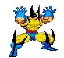 Wolverine Pixel GIF - Wolverine Pixel GIFs