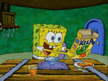 Spongebob Cereal GIF - Spongebob Cereal Breakfast GIFs