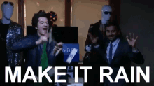 Reactions Excited GIF - Reactions Excited Make It Rain GIFs