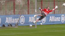 Wow GIF - Goalie Block Fc Bayern GIFs