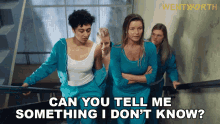 Can You Tell Me Something I Dont Know Karen Proctor GIF - Can You Tell Me Something I Dont Know Karen Proctor Mon Alston GIFs