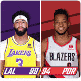 Los Angeles Lakers (99) Vs. Portland Trail Blazers (94) Post Game GIF - Nba Basketball Nba 2021 GIFs