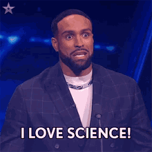 I Love Science Ashley Banjo GIF - I Love Science Ashley Banjo Bgt GIFs