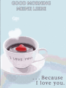 because i love you coffee i love you love heart