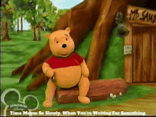 The Book Of Pooh Winnie The Pooh GIF - The Book Of Pooh Winnie The Pooh Time Moves So Slowly GIFs