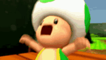 scream toad mario mario party hype scream toad mario mario party hype