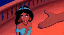 Jasmine Reach Out GIF - Jasmine Reach Out Aladdin GIFs