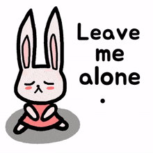animal bunny rabbit cute lonely