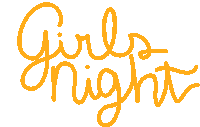 Girls Night Night Out Sticker - Girls Night Night Out Girls Time Stickers