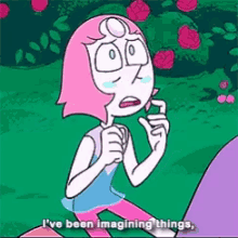 pearl steven universe ive been imagining things pink diamond rose