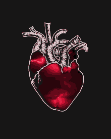Black Heart GIF - Black Heart Heart Beat GIFs