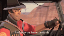 sniper tf2 professionals have standards drive