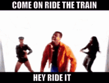 Cmon N Ride It Quad City Djs GIF - Cmon N Ride It Quad City Djs The Train GIFs