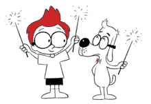 Sparklers GIF - Mr Peabody And Sherman Independence Day 4th Of July GIFs