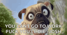 you cant go to work josh you cant go to work josh