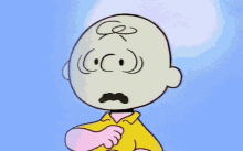 charlie brown confusion sick turning green