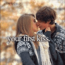 Your First Kiss Vs My First Kiss GIF - First Kiss Your First Kiss My First Kiss GIFs