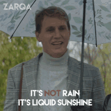 It Not Rain Its Liquid Sunshine Brian GIF - It Not Rain Its Liquid Sunshine Brian Zarqa GIFs