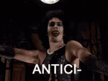 Antici (Say It) Pation! - Rhps GIF - Anticipation Rocky Horror Picture Show Rhps GIFs