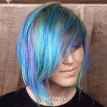 Glitter Hair GIF - Colored Hair Glitters Under Cut GIFs