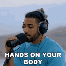 Hands On Your Body B Young GIF - Hands On Your Body B Young Last Night Song GIFs