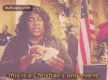 This Is A Christian'S Only Event..Gif GIF - This Is A Christian'S Only Event. Marva Wright Person GIFs