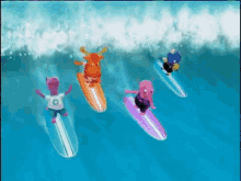 The Backyardigans Surfing GIF - The Backyardigans Surfing Surf GIFs