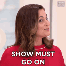 Show Must Go On Kyla Kennaley GIF - Show Must Go On Kyla Kennaley Gcbs GIFs