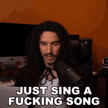 just sing a fucking song anthony vincent ten second songs sing something sing a song