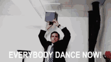 Everybody Dance Now! GIF - The Office Steve Carell Michael Scott GIFs