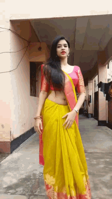Saree Woman Saree Girl GIF - Saree Woman Saree Girl Saree Blouse GIFs