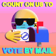 Count On Us Vote By Mail GIF - Count On Us Vote By Mail Mail In Voting GIFs