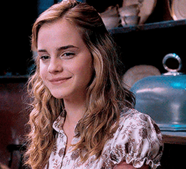 Smiling I Like It GIF - Smiling I Like It Emma Watson GIFs.