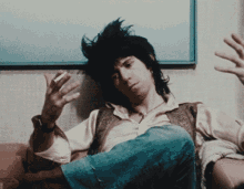 Keith Richards Rolling Stones GIF - Keith Richards Rolling Stones Dont Know GIFs